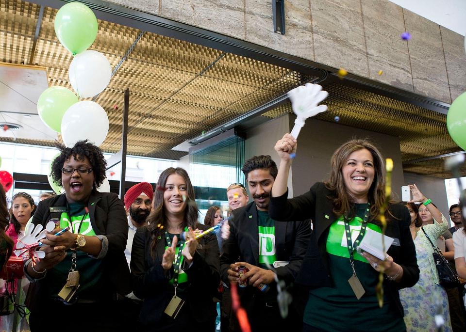 TD Bank Thanking Machines